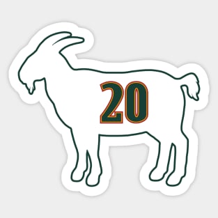 Gary Payton Seattle Goat Qiangy Sticker